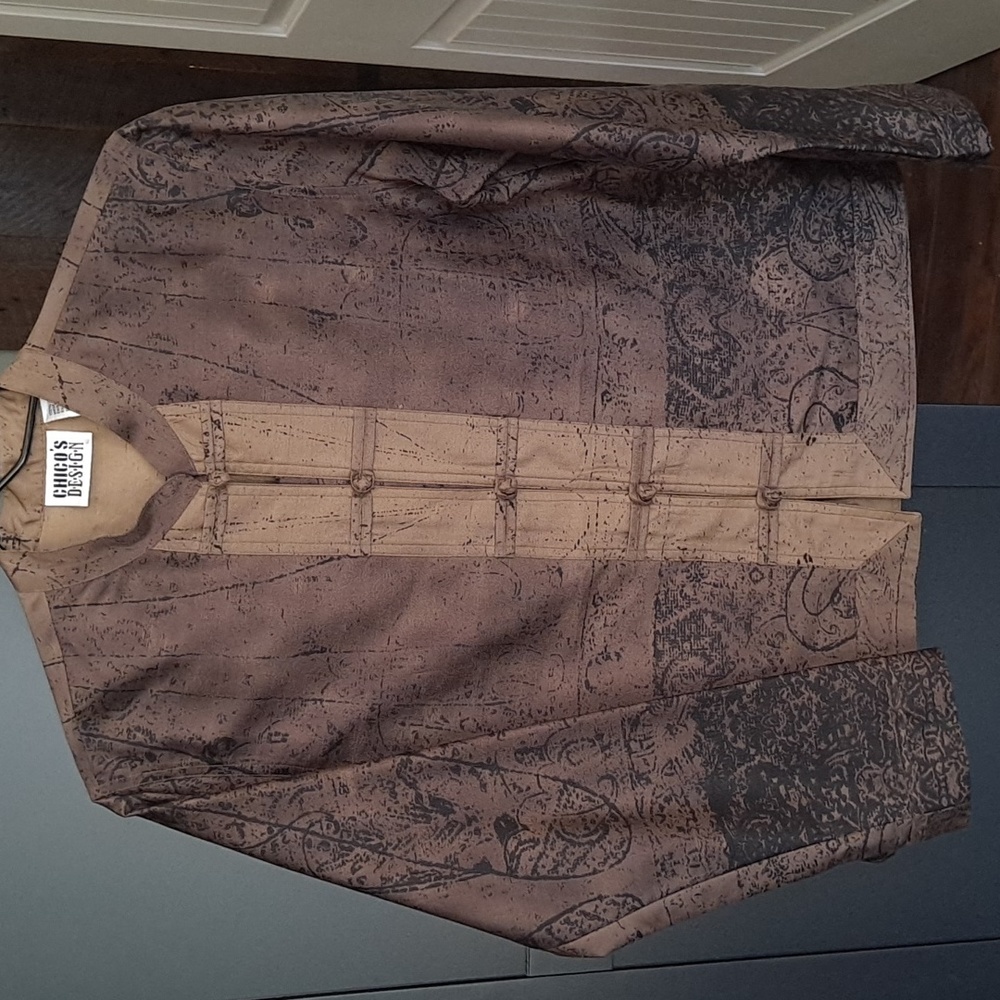 Chico's Silk Jacket 0